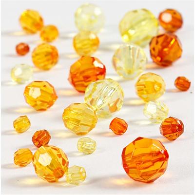 Creativ Company Facetkralen mix geel, 45 gram
