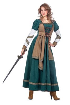 Viking Warrior Jurk Dames Premium