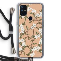 Blossoming spring: OnePlus Nord N10 5G Transparant Hoesje met koord