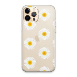 Margrietjes: iPhone 13 Pro Max Transparant Hoesje