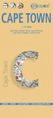 Stadsplattegrond Cape Town - Kaapstad | Borch Stadsplattegrond Cape Town - Kaapstad | Borch