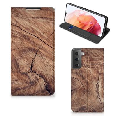 Samsung Galaxy S21 Book | Wallet Case | Tree Trunk