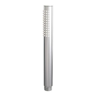 Badkraan Vrijstaand Brauer Brushed Carving met Staaf Handdouche Geborsteld RVS