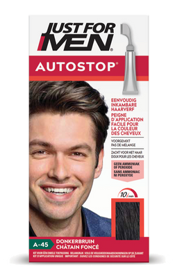 Just For Men Autostop Haarkleuring - A45 Donkerbruin