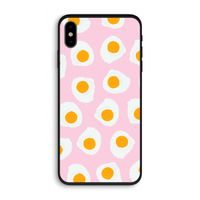 Dancing eggs: iPhone XS Biologisch afbreekbaar hoesje