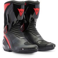 DAINESE Nexus 2, Sport motorlaarzen, Zwart-Rood-Grijs