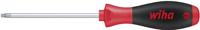 Wiha 362tr09 schroevendraaier softfinish torx® tamper resistant (met boring) met ronde kling t9h x 60 mm - 03108