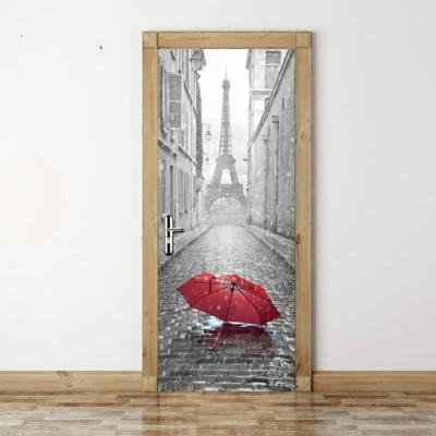 3D Wallpaper poster stickers zelf zelfklevende verwisselbare Home deur decoratie stickers grootte: 38 5 cm × 200cm