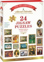 Fine Art Christmas Adventspuzzel 24 x 50 Stukjes