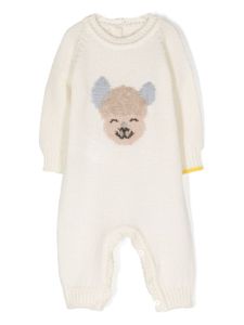 Gensami kids barboteuse Alpachino en maille - Blanc