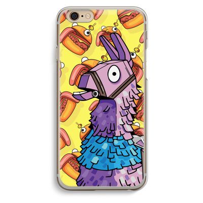Loot Burger: iPhone 6 / 6S Transparant Hoesje