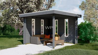 Woodpro Ingen Overkapping 300x300 cm 28 mm vuren blank- Plat dak- Onbehandeld vurenhout- Woodpro Woodpro Ingen Overkapping 300x300 cm 28 mm vuren blank- Plat dak- Onbehandeld vurenhout- Woodpro