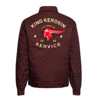 King Kerosin Worker Jacket 1949 Service Dark Brown -XXXXXL