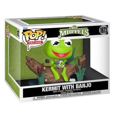 Funko Pop! Deluxe: The Muppets - Kermit De Kikker Met Banjo