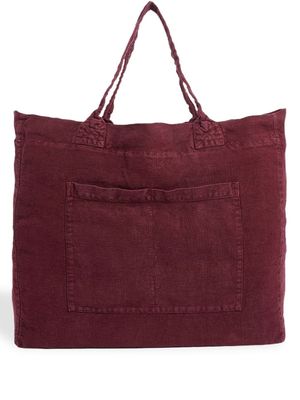 Once Milano sac de voyage à poche zippée - Rouge