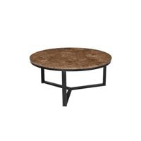 Livingfurn - Salontafel Senna Emperador 60cm - Marmer