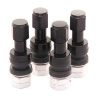 Set ventielen voor band Japan Racing V2 Zwart Aluminium (4 Stuks)
