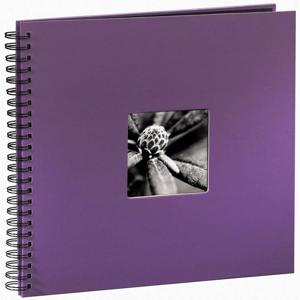 Hama "Fine Art" Spiral Album, purple, 34x32/50 foto-album Paars 10 x 15, 13 x 18