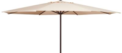 Stokparasol Tenerife 300 cm crank and tilt ecru zonwering - Madison