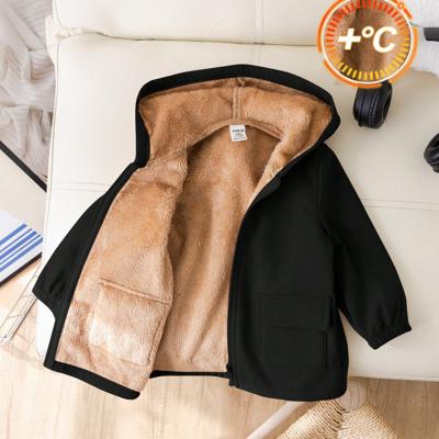 Baby Boy Army Green Cargo Puffer Jacket | Warm Hooded Coat Multicolor / 18-24M