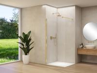 Inloopdouche Van Rijn Products ST01 120x200 cm 8 mm Helder Ribbel Glas Incl. Beslag met Muurprofiel en Stabilisatiestang Geborsteld Messing Inloopdouche Van Rijn Products ST01 120x200 cm 8 mm Helder Ribbel Glas Incl. Beslag met Muurprofiel en Stabilisatiestang Geborsteld Messing