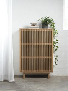 Kast Tiber Naturel Eiken 140cm - Giga Living