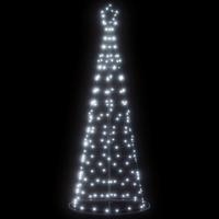 VidaXL Led-kerstboom 200 leds koud wit 182 cm