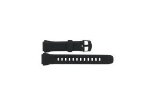 Horlogeband Casio WV-58A / WV-58 / WV-M60 / 10243173 Rubber Zwart 18mm
