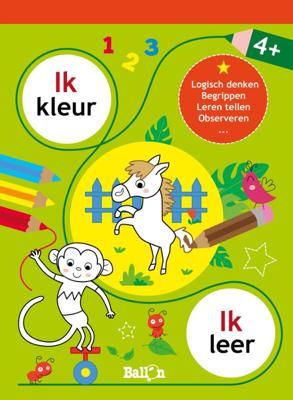 Ik kleur ik leer (Paperback)