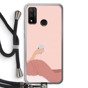 Wine: Huawei P Smart (2020) Transparant Hoesje met koord