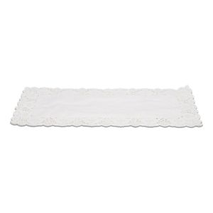 Patisse Papieren Taartranden 40x20 cm 6 Stuks Wit