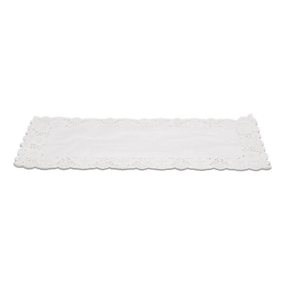 Patisse Papieren Taartranden 40x20 cm 6 Stuks Wit
