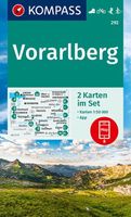 Wandelkaart 292 Vorarlberg | Kompass - thumbnail