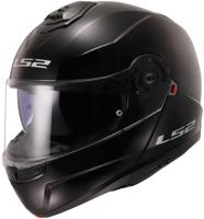 LS2 opklapbare helm "ff908 strobe ii solid" helmet ff908 strob.ii solid xl black