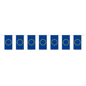 Slinger Europa - papier - 5 meter - vlaggetjes - feestversiering