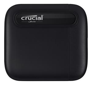 Crucial X6 Portable SSD 4 TB ssd CT4000X6SSD9, USB-C 3.2 Gen 2 (10 Gbit/s)