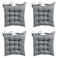 Toscane kussen Basic grijs 46 cm x 46 cm (4 stuks) Madison - Madison