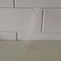 L-standaard acryl bxh 105x300mm. Staand - 40 stuks