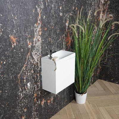 ACTIE BWS Fonteinmeubel | Paris | 40cm | Hoogglans Wit
