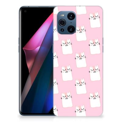 OPPO Find X3 | X3 Pro | TPU Hoesje | Sleeping Cats