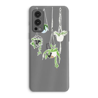 Hang In There: OnePlus Nord 2 5G Transparant Hoesje