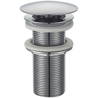 Wiesbaden Caral Chroom Afvoerplug Verlengd 5/4 Inch - Open Design