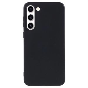 Samsung Galaxy S23 5G Anti-Vingerafdruk Mat TPU Hoesje - Zwart