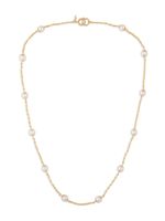 Susan Caplan Vintage collier en chaîne à perles artificielles - Or