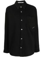 Alexander Wang chemise en jean à manches longues - Noir - thumbnail