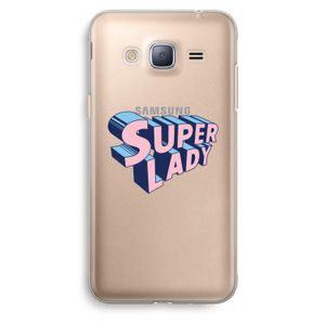 Superlady: Samsung Galaxy J3 (2016) Transparant Hoesje