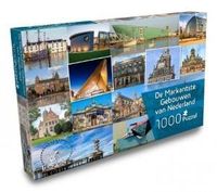 De Markantste Gebouwen van Nederland Puzzel 1000 Stukjes