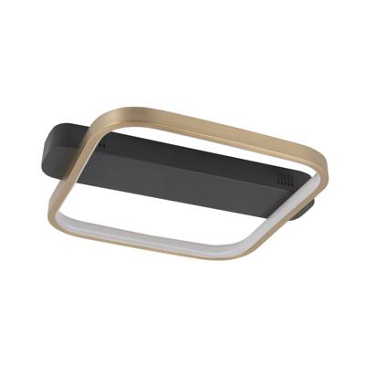 Highlight Design plafondlampAscona zwart met goud 30cm - P6610.38