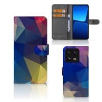 Xiaomi 13 Pro | Book Case | Polygon Dark