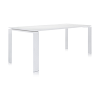 Kartell Four eettafel 158x79 cm Wit